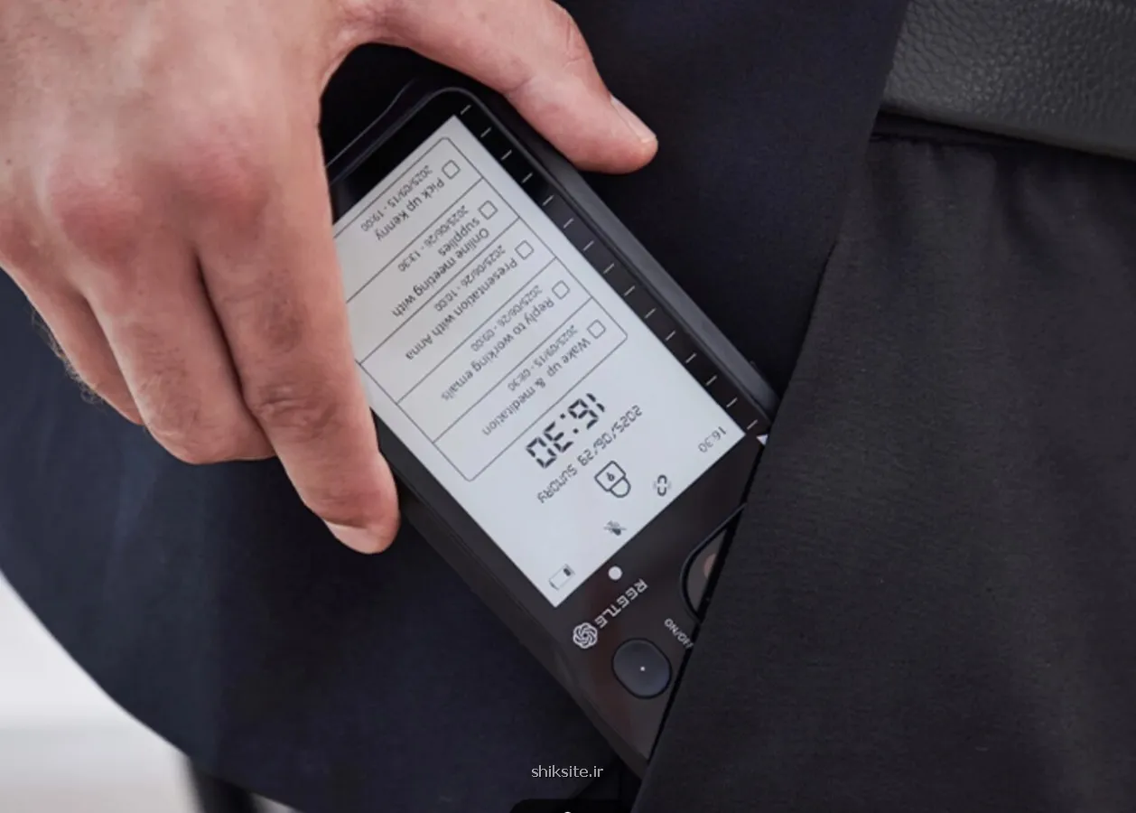 تبدیل گوشی به یک مرکز بهره وری مجهز به E Ink و هوش مصنوعی، تنها با یک قاب!